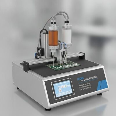 محاكاة الغراء XY مع 0.6-0.8Pa الضغط، ارتفاع كومة 840mm، و 2-3Kg/h خروج الغراء للدقة الغراء