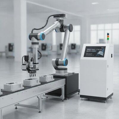 1.5 M/sec السرعة 0.6-0.8Pa الضغط XY خيط الغراء CNC خيط مع ذوبان الساخن والغراء البارد في عملية واحدة