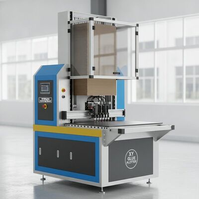 خيط الصمغ XY خيط صمغ CNC مع ارتفاع 840mm كومة 24 ساعة العمل والوقت والتنظيم التلقائي للارتفاع